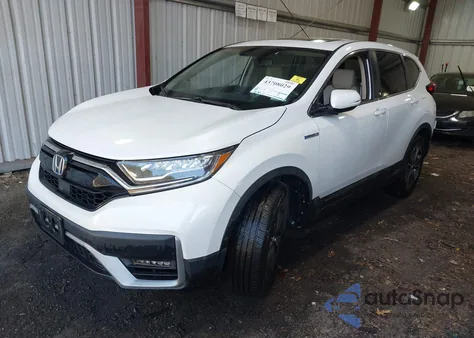 2021 Honda Cr-V Hybrid Ex-L из США, поврежденный, VIN 7FART6H8XME012227